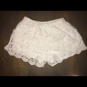 Which lace shorts